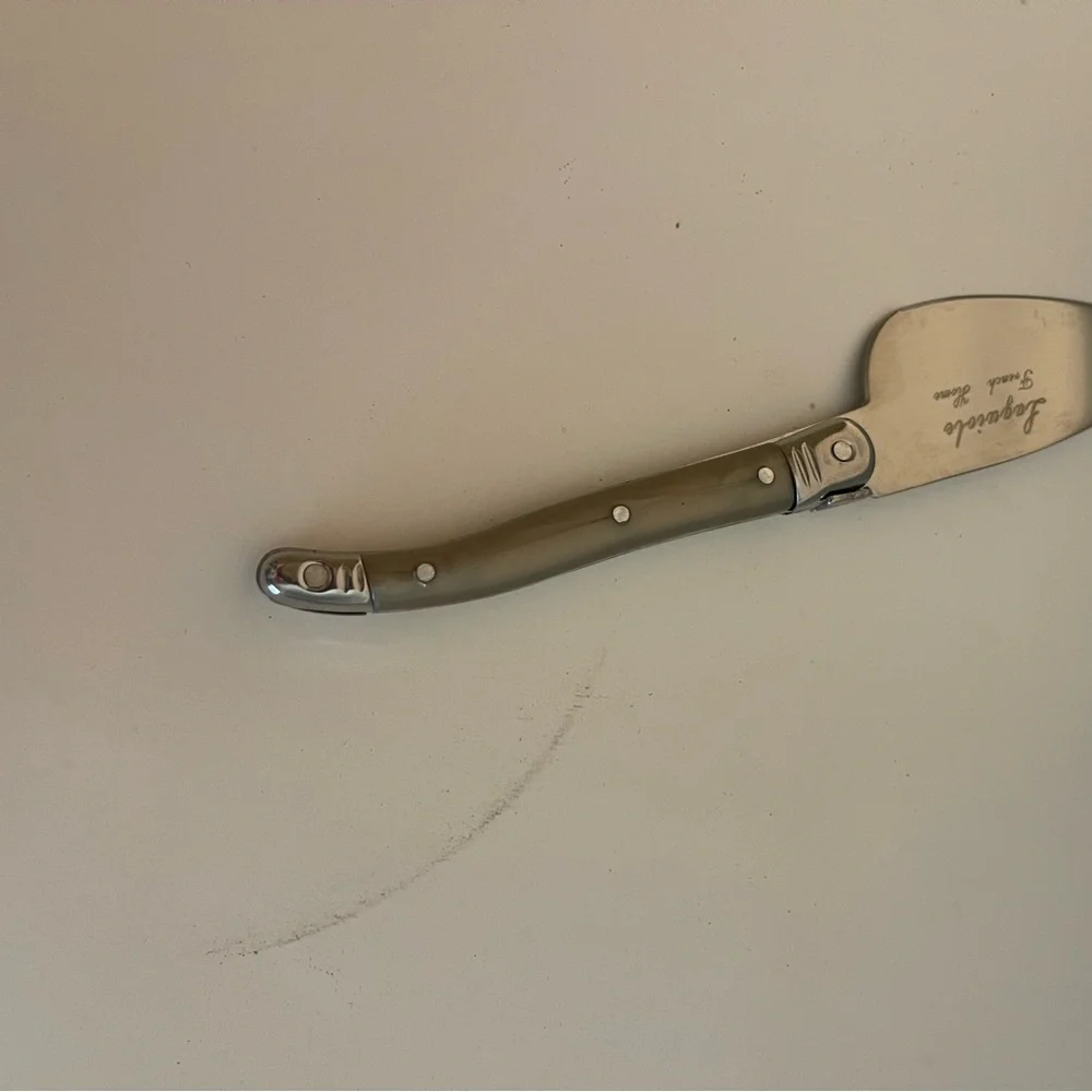 Laguiole French Home Gray Pearl Handle Cheese Knife France Kitchen Tools Party